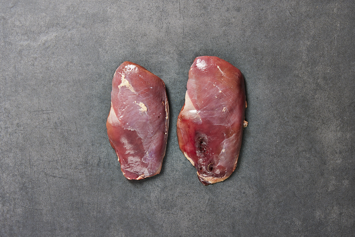 Wild uit de regio - Eend borstfilet zonder vel